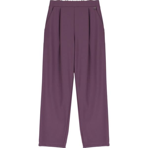 pantaloni Dixie viola tinta unita