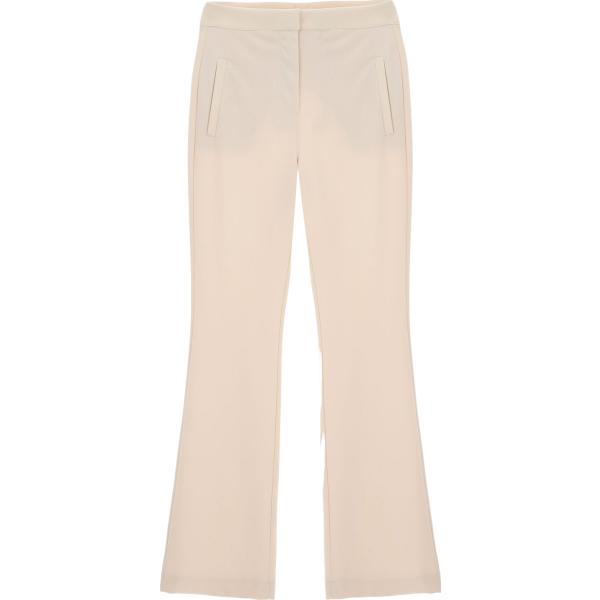 pantaloni Dixie bianco tinta unita