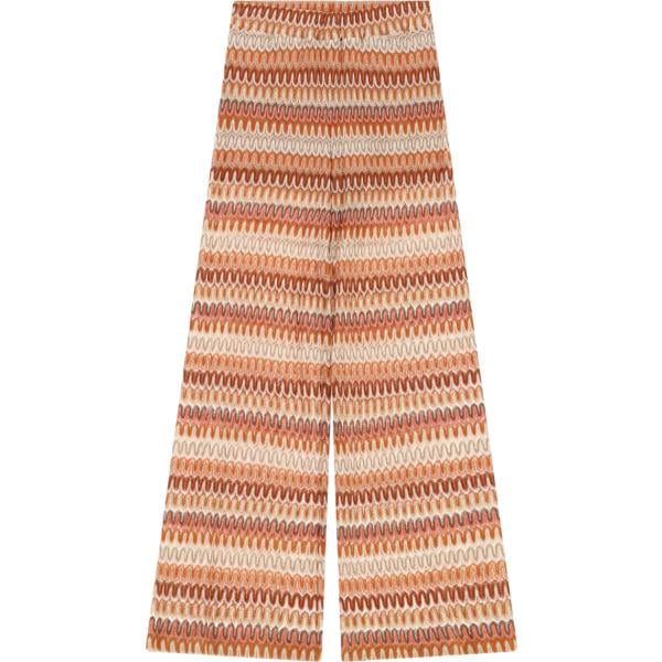 pantaloni a palazzo Dixie marrone