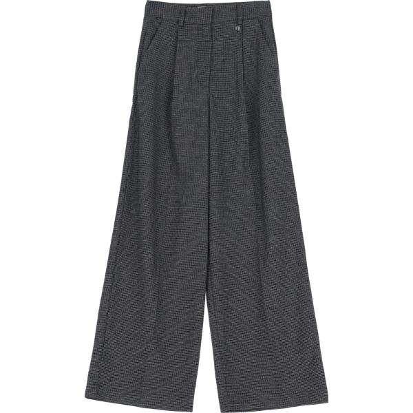 pantaloni Dixie grigio a quadri