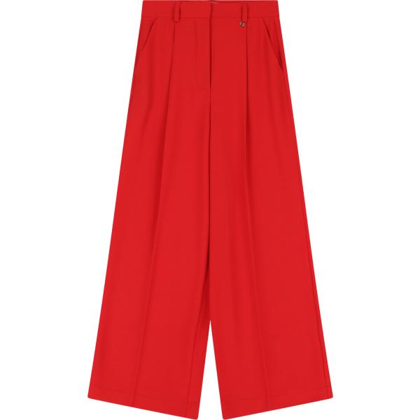 pantaloni a palazzo Dixie rosso