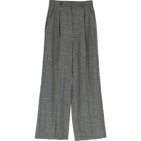 pantaloni a palazzo Dixie grigio