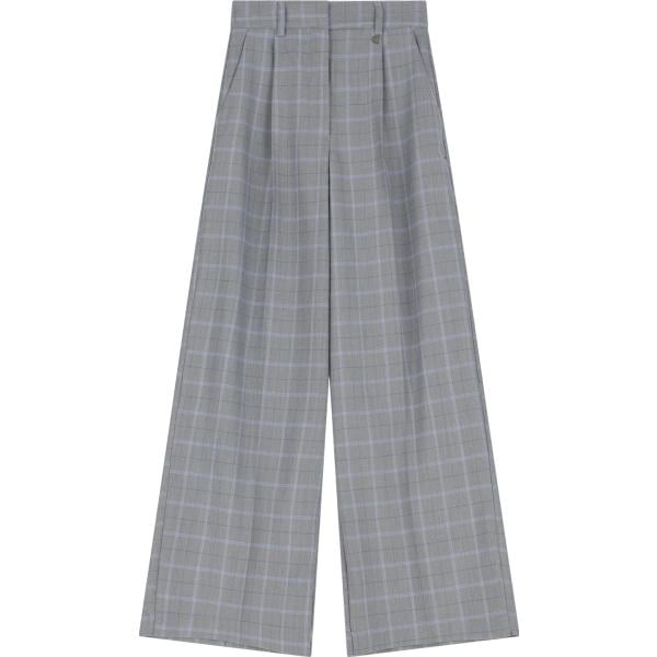pantaloni Dixie grigio a quadri