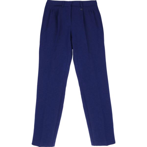pantaloni a palazzo Dixie blu tinta unita