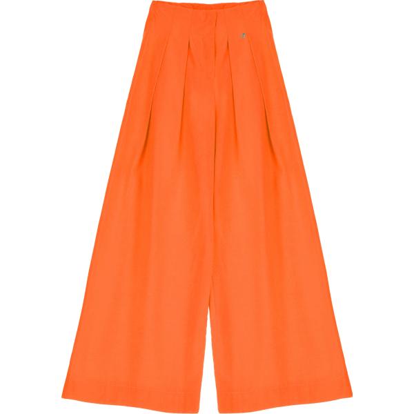 pantaloni a palazzo Dixie arancione