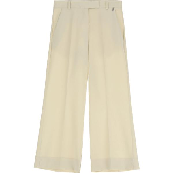 pantaloni Dixie marrone tinta unita