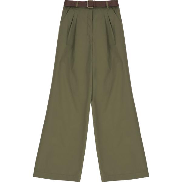 pantaloni a palazzo Dixie verde