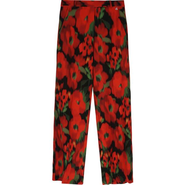 pantaloni a palazzo Dixie multicolore a fiori