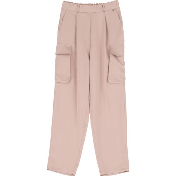 pantaloni Dixie rosa tinta unita