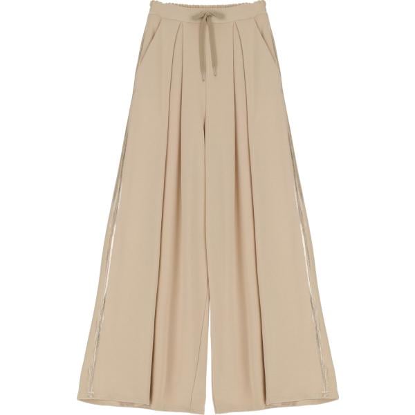 pantaloni a palazzo Dixie bianco