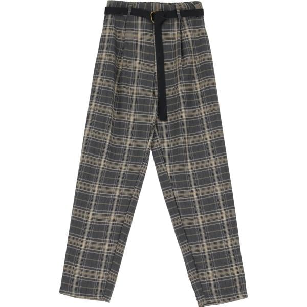 pantaloni Dixie grigio a quadri