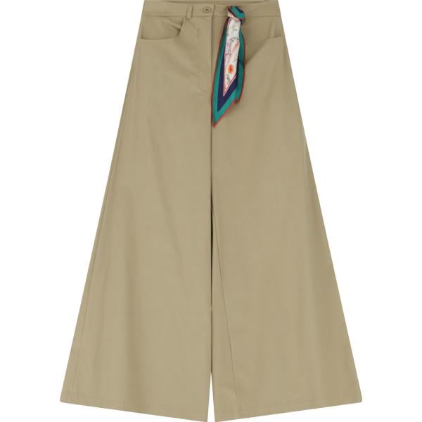 pantaloni a palazzo Dixie marrone