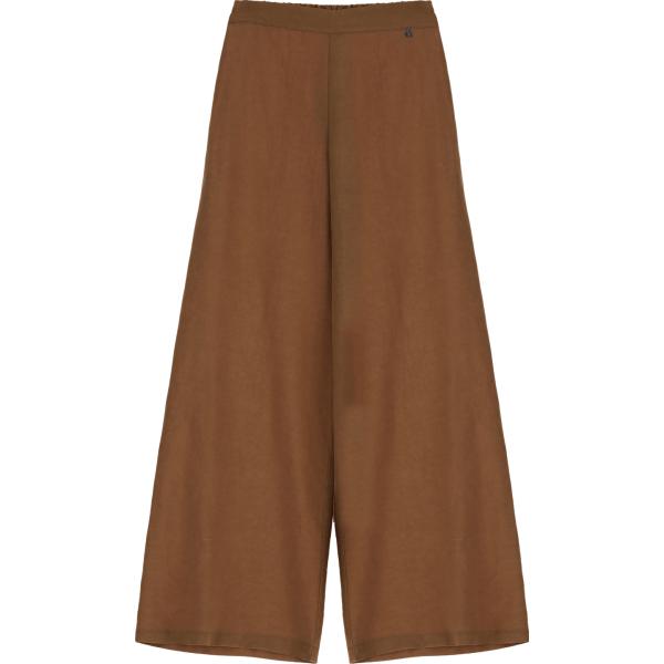pantaloni a palazzo Dixie marrone