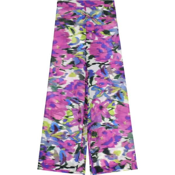 pantaloni a palazzo Dixie multicolore a fiori