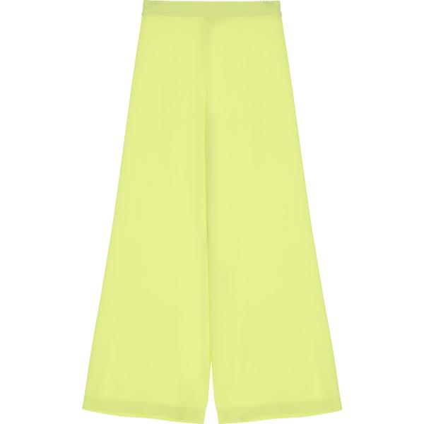 pantaloni a palazzo Dixie giallo