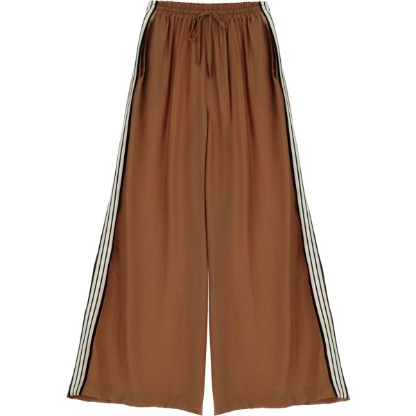 pantaloni a palazzo Dixie marrone