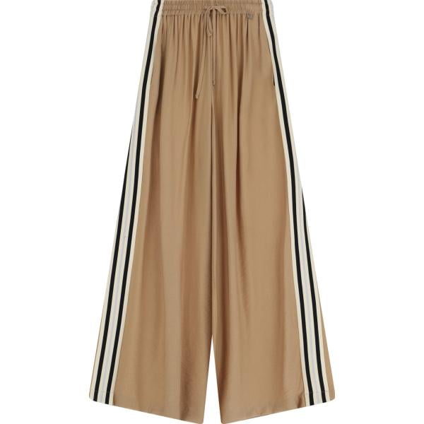 pantaloni Dixie marrone a righe