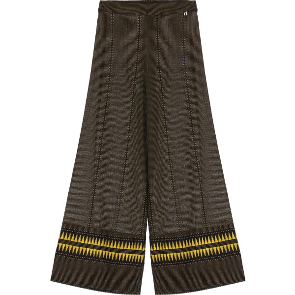 pantaloni a palazzo Dixie verde