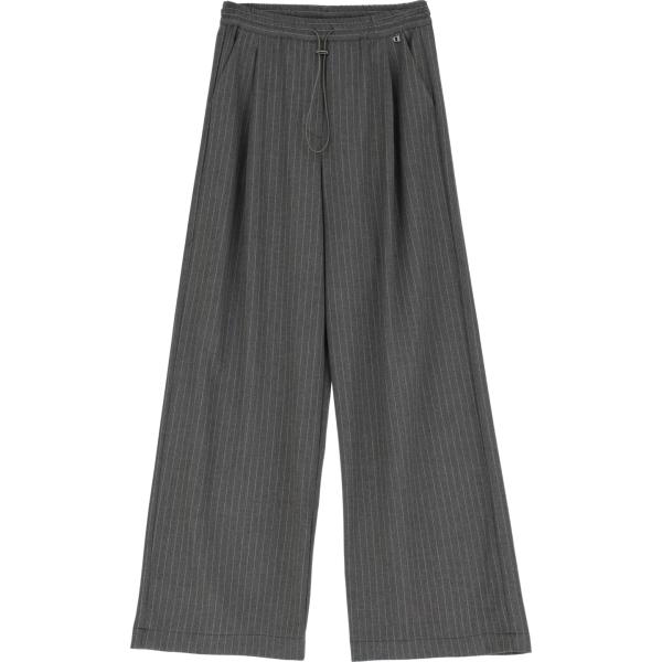 pantaloni Dixie grigio a righe