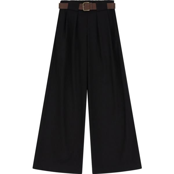 pantaloni a palazzo Dixie nero