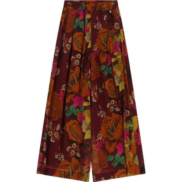 pantaloni a palazzo Dixie marrone
