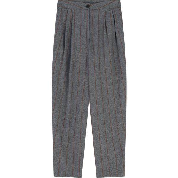 pantaloni Dixie grigio a righe