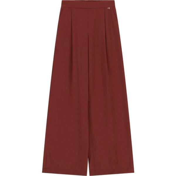 pantaloni a palazzo Dixie rosso
