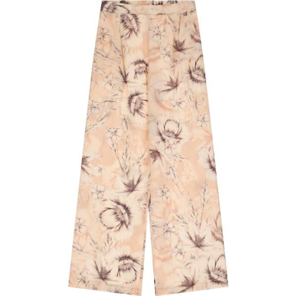 pantaloni Dixie marrone con stampe