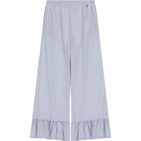 pantaloni a palazzo Dixie viola a righe