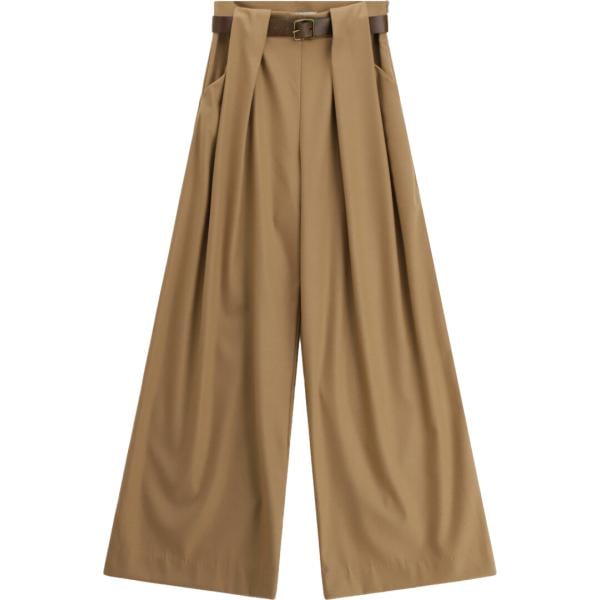 pantaloni a palazzo Dixie marrone