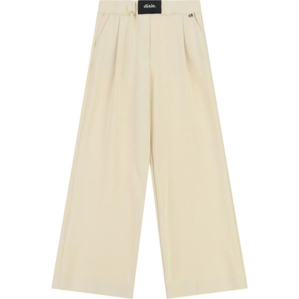 pantaloni a palazzo Dixie bianco