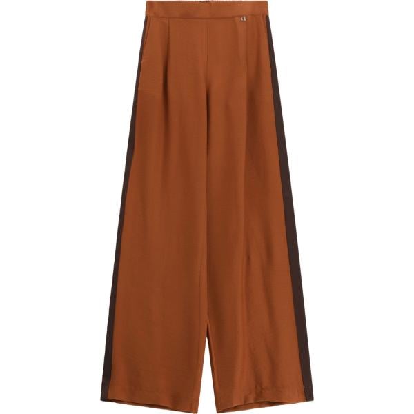 pantaloni a palazzo Dixie marrone