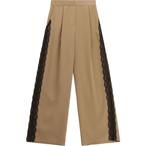 pantaloni a palazzo Dixie marrone