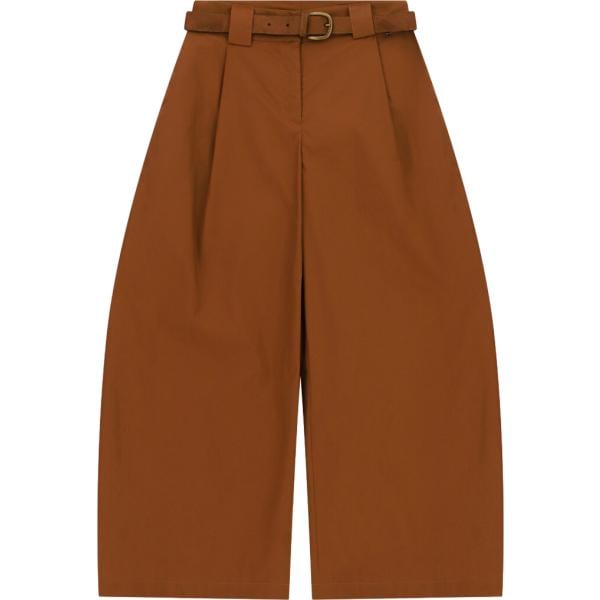 pantaloni a palazzo Dixie marrone