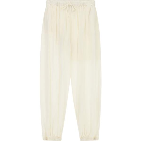 pantaloni a palazzo Dixie bianco