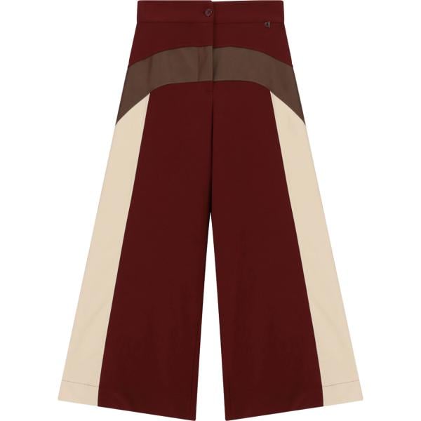pantaloni a palazzo Dixie marrone