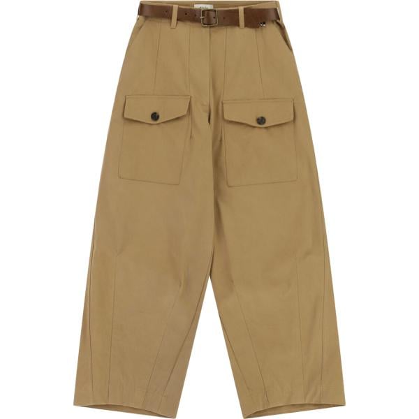 pantaloni a palazzo Dixie marrone