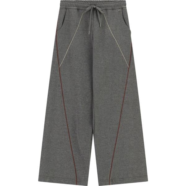 pantaloni a palazzo Dixie grigio