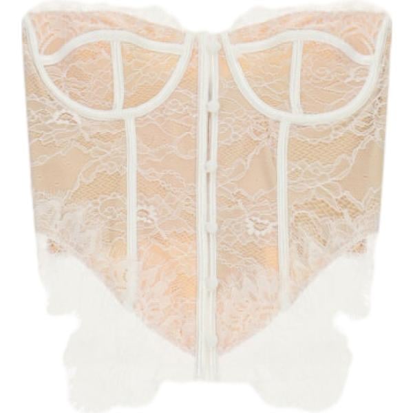 top Dixie bianco