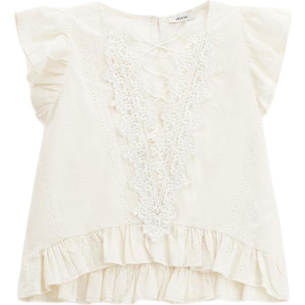 top Dixie bianco
