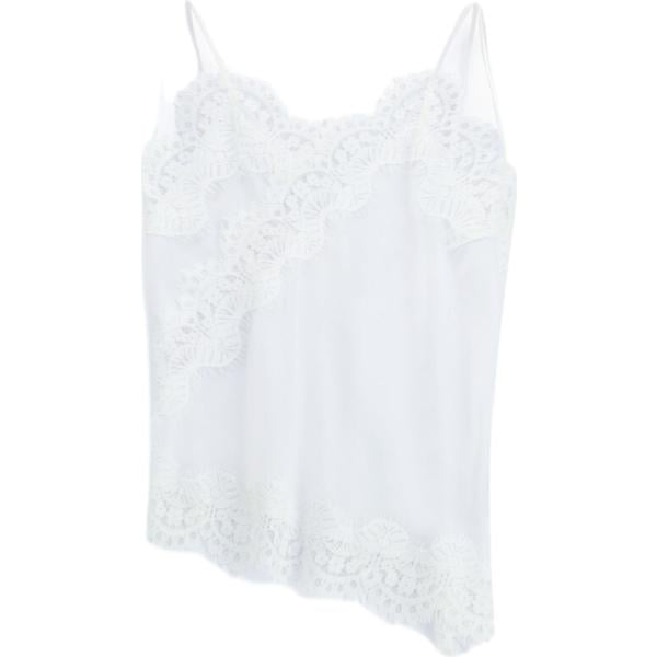 top Dixie bianco