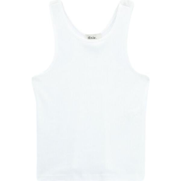 top Dixie bianco