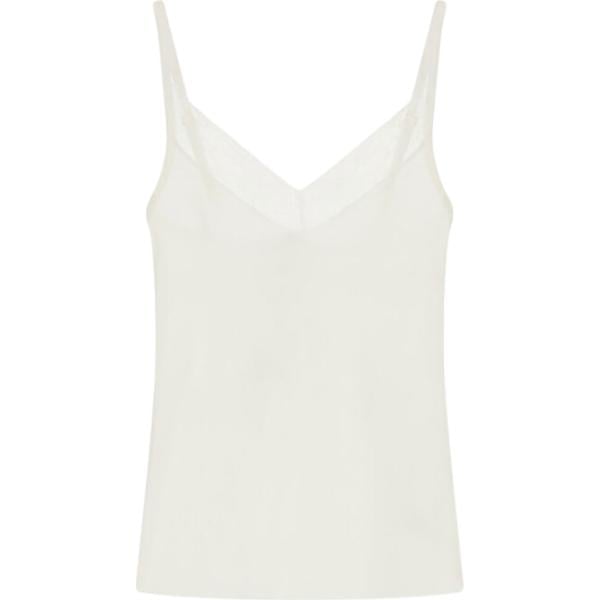 top Dixie bianco