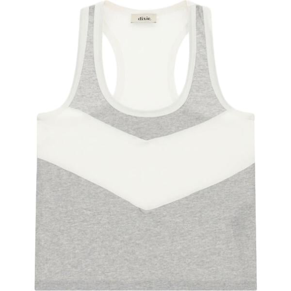 top Dixie bianco