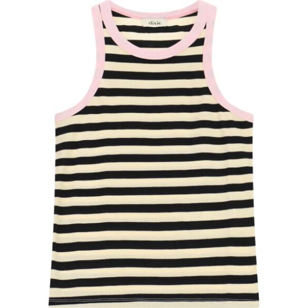 top Dixie multicolore a righe