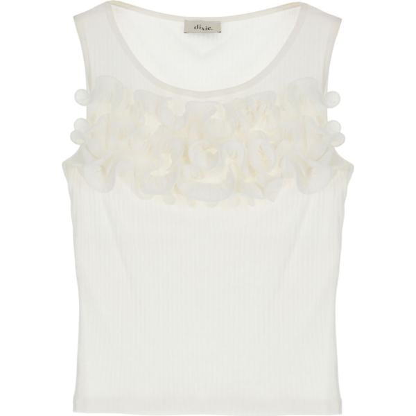 canottiere Dixie bianco