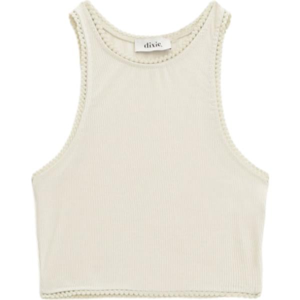 top Dixie bianco