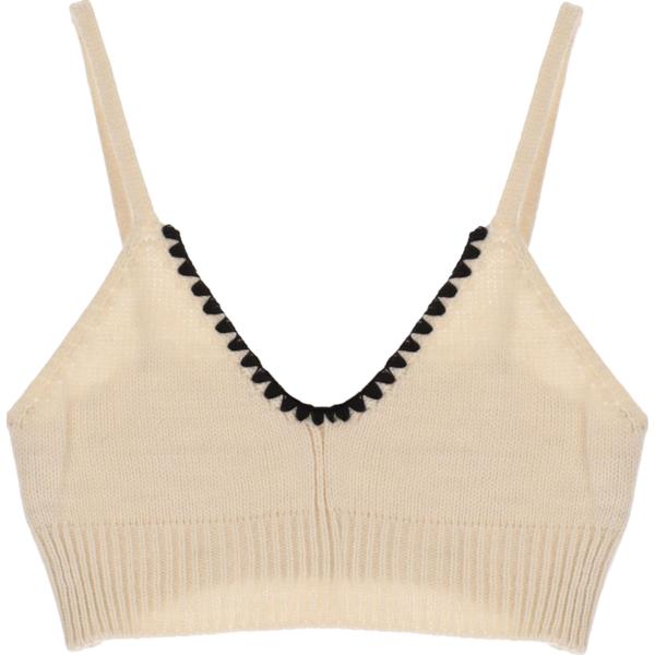 top Dixie bianco
