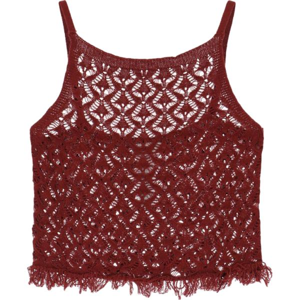top Dixie rosso