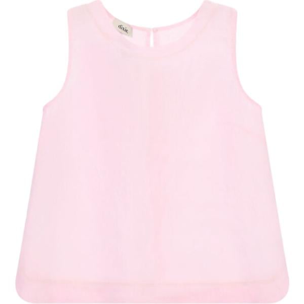 Canottiera da donna in rosa scuro girocollo senza maniche Dixie